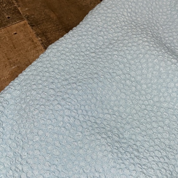 LPA Adams shorts Revolve NEW XL raised pattern powder blue high waisted - Picture 3 of 8